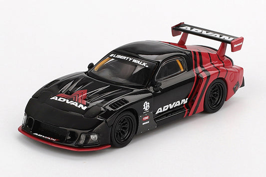 [ Back-order ] TSM MINI-GT MGT00983-L 1:64 Mazda RX-7 LB-Super Silhouette ADVAN LHD model car