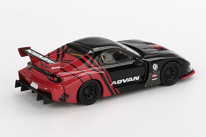 [ Back-order ] TSM MINI-GT MGT00983-L 1:64 Mazda RX-7 LB-Super Silhouette ADVAN LHD model car