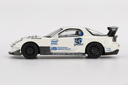 [ Back-order ] TSM MINI-GT MGT00996-R 1:64 Mazda Rx-7 FD3S Ito Shokai Zero with RE Amemiya RHD model car