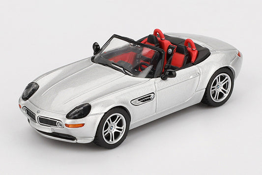 [ Back-order ] TSM MINI-GT MGT00998-L 1:64 BMW Z8 Silver LHD model car