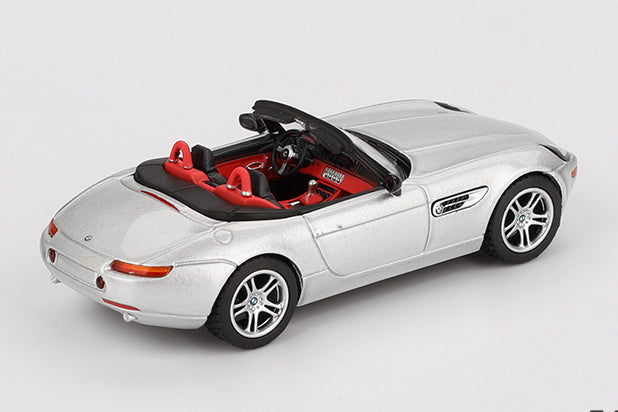 [ Back-order ] TSM MINI-GT MGT00998-L 1:64 BMW Z8 Silver LHD model car
