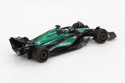 [ Back-order ] TSM MINI-GT MGT01001-L Aston Martin AMR24 F1 2024 #18 Bahrain Grand Prix Lance Stroll model car