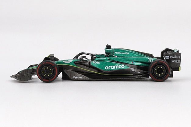[ Back-order ] TSM MINI-GT MGT01001-L Aston Martin AMR24 F1 2024 #18 Bahrain Grand Prix Lance Stroll model car