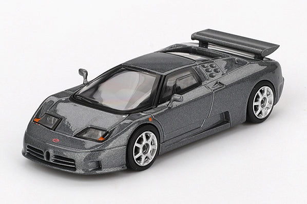 [ Back-order ] TSM MINI-GT MGT01002-BL 1:64 Bugatti EB110 Super Sport Grigio Scuro LHD *Blister pack model car
