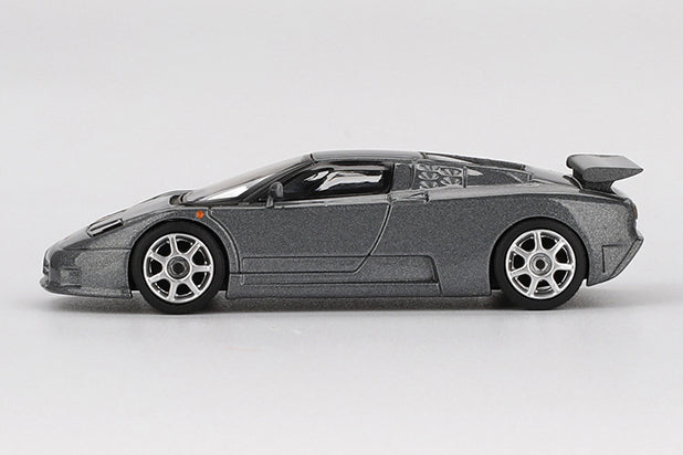 [ Back-order ] TSM MINI-GT MGT01002-BL 1:64 Bugatti EB110 Super Sport Grigio Scuro LHD *Blister pack model car