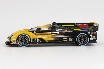 [ Back-order ] TSM MINI-GT MGT01004-L 1:64 Cadillac V-Series R IMSA 12 Hours of Sebring 2024 #01 Cadillac Racing model car