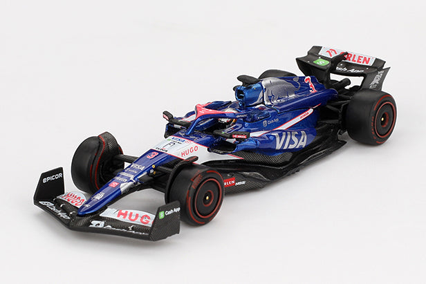 [ Back-order ] TSM MINI-GT MGT01006-L RB VCARB 01 F1 2024 #3 Bahrain Grand Prix Daniel Ricciardo model car