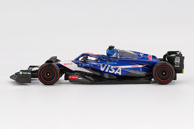 [ Back-order ] TSM MINI-GT MGT01006-L RB VCARB 01 F1 2024 #3 Bahrain Grand Prix Daniel Ricciardo model car