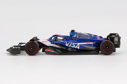 [ Back-order ] TSM MINI-GT MGT01006-L RB VCARB 01 F1 2024 #3 Bahrain Grand Prix Daniel Ricciardo model car