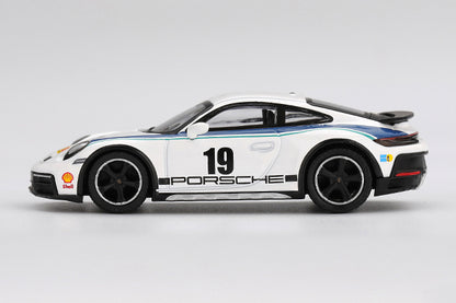 [ Back-order ] TSM MINI-GT MGT01009-L Porsche 911 Dakar Rally 1974 LHD model car