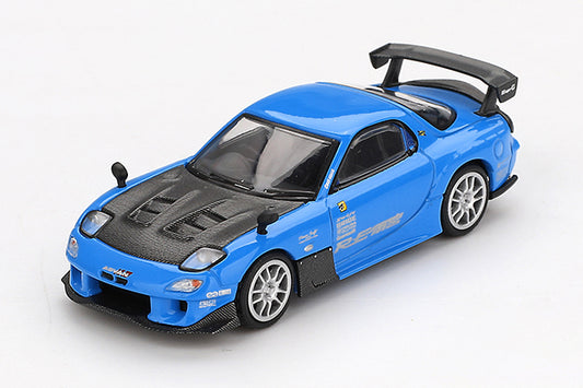 [ Back-order ] TSM MINI-GT MGT01046-R 1:64 Mazda Rx-7 RE Amemiya 20B NA 3ROTOR-7 "Ame-san-go" RHD model car