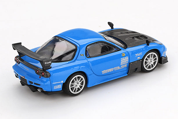 [ Back-order ] TSM MINI-GT MGT01046-R 1:64 Mazda Rx-7 RE Amemiya 20B NA 3ROTOR-7 "Ame-san-go" RHD model car
