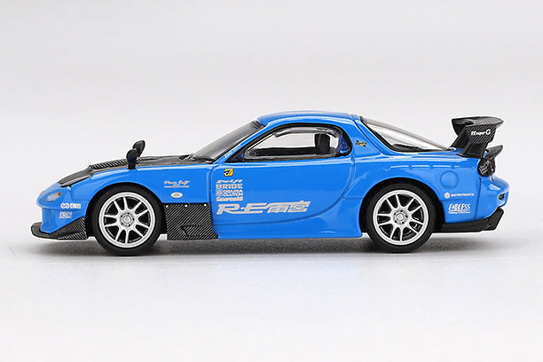 [ Back-order ] TSM MINI-GT MGT01046-R 1:64 Mazda Rx-7 RE Amemiya 20B NA 3ROTOR-7 "Ame-san-go" RHD model car