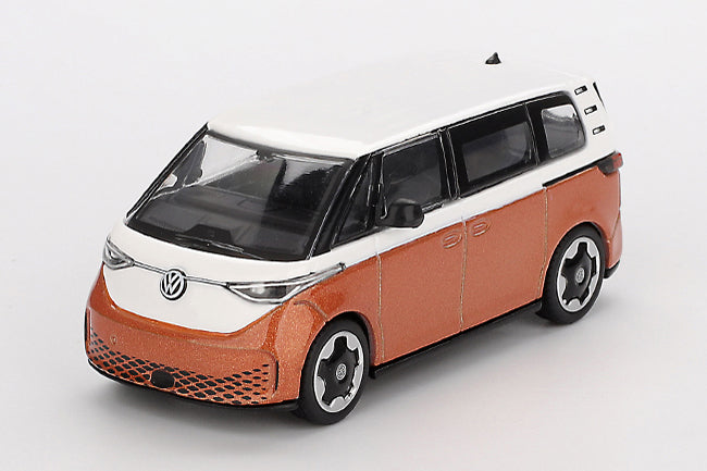 [ Back-order ] TSM MINI-GT MGT01061-R Volkswagen ID. Buzz Candy White Energetic Orange RHD model car