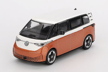 [ Back-order ] TSM MINI-GT MGT01061-R Volkswagen ID. Buzz Candy White Energetic Orange RHD model car