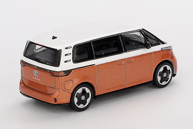 [ Back-order ] TSM MINI-GT MGT01061-R Volkswagen ID. Buzz Candy White Energetic Orange RHD model car