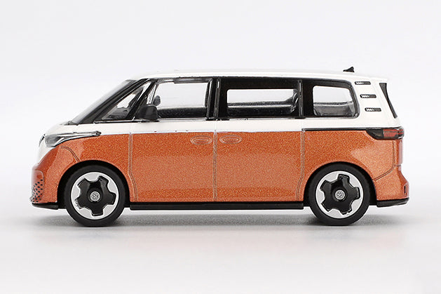 [ Back-order ] TSM MINI-GT MGT01061-R Volkswagen ID. Buzz Candy White Energetic Orange RHD model car