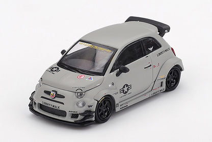 [ Back-order ] TSM MINI-GT MGT01064-L Abarth 595 LB-WORKS x Abas Works Fighters LHD model car