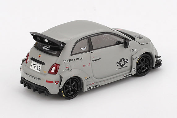 [ Back-order ] TSM MINI-GT MGT01064-L Abarth 595 LB-WORKS x Abas Works Fighters LHD model car