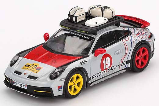 [ Back-order ] TSM MINI-GT MGT01068-L Porsche 911 Dakar "Uncle Rally" LHD model car