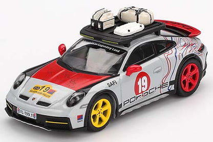 [ Back-order ] TSM MINI-GT MGT01068-L Porsche 911 Dakar "Uncle Rally" LHD model car