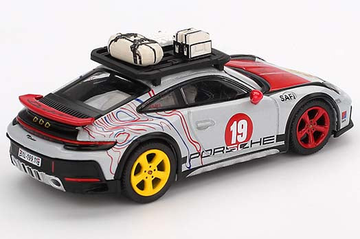 [ Back-order ] TSM MINI-GT MGT01068-L Porsche 911 Dakar "Uncle Rally" LHD model car