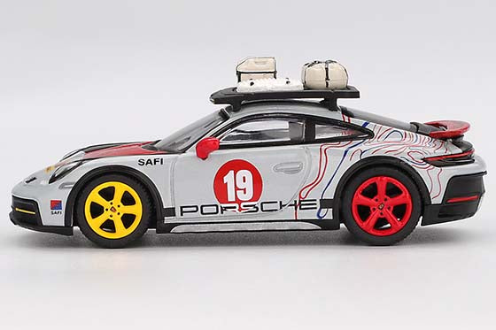 [ Back-order ] TSM MINI-GT MGT01068-L Porsche 911 Dakar "Uncle Rally" LHD model car