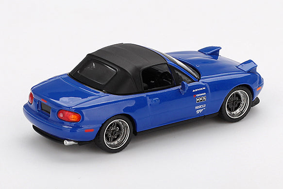 [ Back-order ] TSM MINI-GT MGT01069-R 1:64 Mazda Miata Mx-5 NA Tuned Version Dark Blue RHD model car