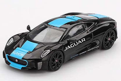 [ Back-order ] TSM MINI-GT MGT01070-L Jaguar C-X75 Black LHD model car