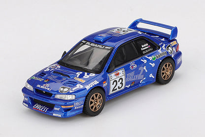 [ Back-order ] TSM MINI-GT MGT01078-L Subaru Impreza WRC99 Acropolis Rally 2000 #23 LHD model car