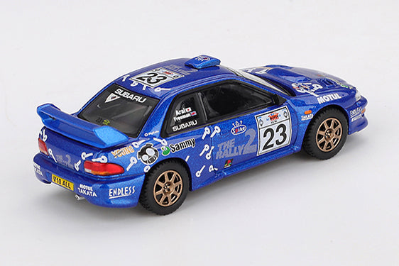 [ Back-order ] TSM MINI-GT MGT01078-L Subaru Impreza WRC99 Acropolis Rally 2000 #23 LHD model car