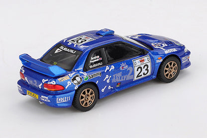 [ Back-order ] TSM MINI-GT MGT01078-L Subaru Impreza WRC99 Acropolis Rally 2000 #23 LHD model car