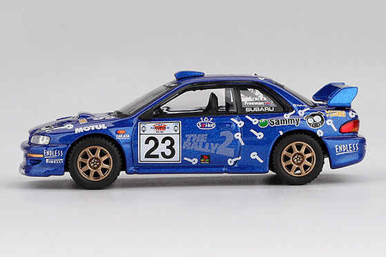 [ Back-order ] TSM MINI-GT MGT01078-L Subaru Impreza WRC99 Acropolis Rally 2000 #23 LHD model car