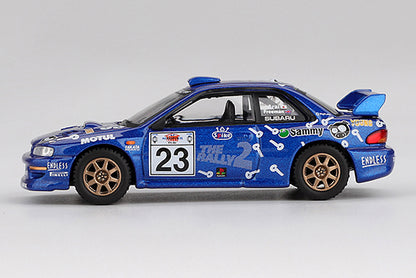 [ Back-order ] TSM MINI-GT MGT01078-L Subaru Impreza WRC99 Acropolis Rally 2000 #23 LHD model car