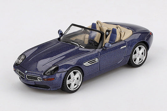 [ Back-order ] TSM MINI-GT MGT01082-L BMW Z8 Alpina Alpina Blue LHD model car