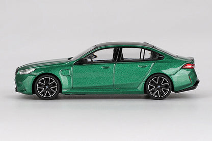 [ Back-order ] TSM MINI-GT MGT01086-R BMW M5 90 Isle of Man Green Metallic RHD model car