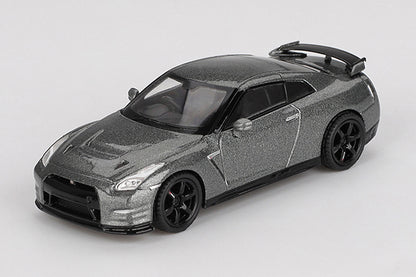 [ Back-order ] TSM MINI-GT MGT01089-R Nissan GT-R Nismo 2013 R35 CRS Version Dark Metallic Gray RHD model car