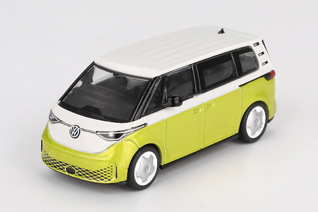 [ Back-order ] TSM MINI-GT MGT01110-R Volkswagen ID. Buzz Candy White Pomelo Yellow RHD model car