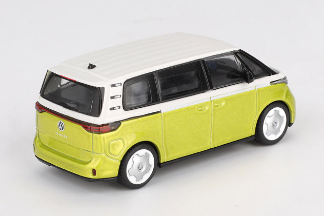 [ Back-order ] TSM MINI-GT MGT01110-L Volkswagen ID. Buzz Candy White Pomelo Yellow LHD model car