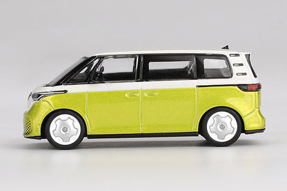 [ Back-order ] TSM MINI-GT MGT01110-L Volkswagen ID. Buzz Candy White Pomelo Yellow LHD model car