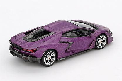 [ Back-order ] TSM MINI-GT MGT01121-L Lamborghini Reverto Viola 30th Matte Purple LHD model car