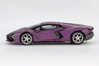 [ Back-order ] TSM MINI-GT MGT01121-L Lamborghini Reverto Viola 30th Matte Purple LHD model car