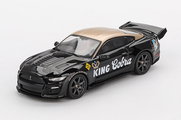 [ Back-order ] TSM MINI-GT MGT01130-L Shelby GT500 Dragon Snake Concept Black Gold LHD model car