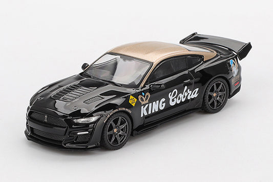 [ Back-order ] TSM MINI-GT MGT01130-L Shelby GT500 Dragon Snake Concept Black Gold LHD model car