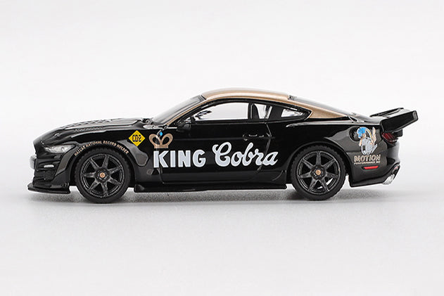 [ Back-order ] TSM MINI-GT MGT01130-L Shelby GT500 Dragon Snake Concept Black Gold LHD model car