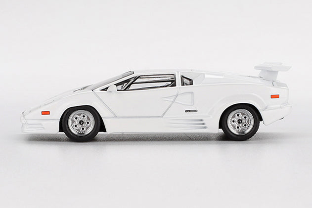 [ Back-order ] TSM MINI-GT MGT01134-L Lamborghini Countach 25th Anniversary White LHD model car