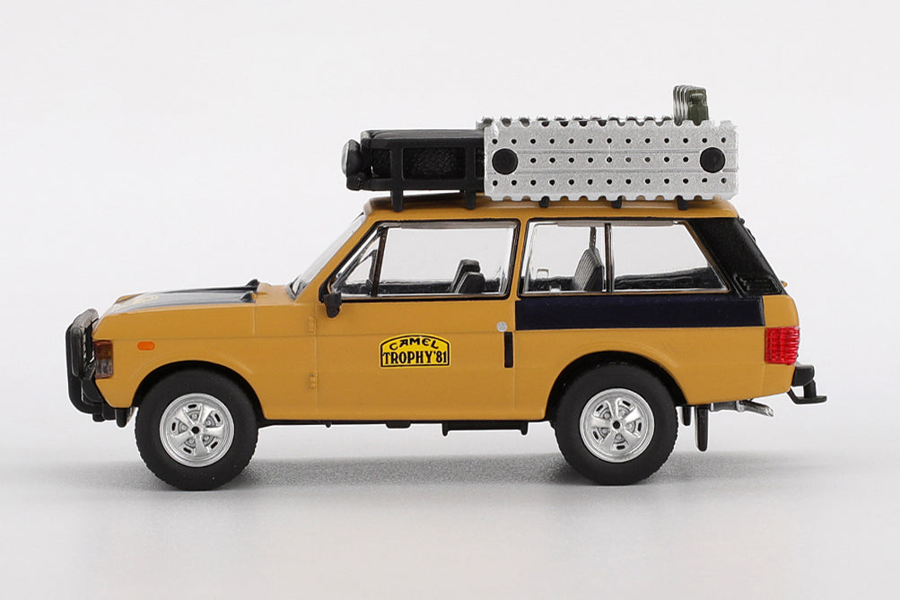 Back-order ] TSM MINI-GT MGT01144-BL Range Rover 1981 Camel Trophy