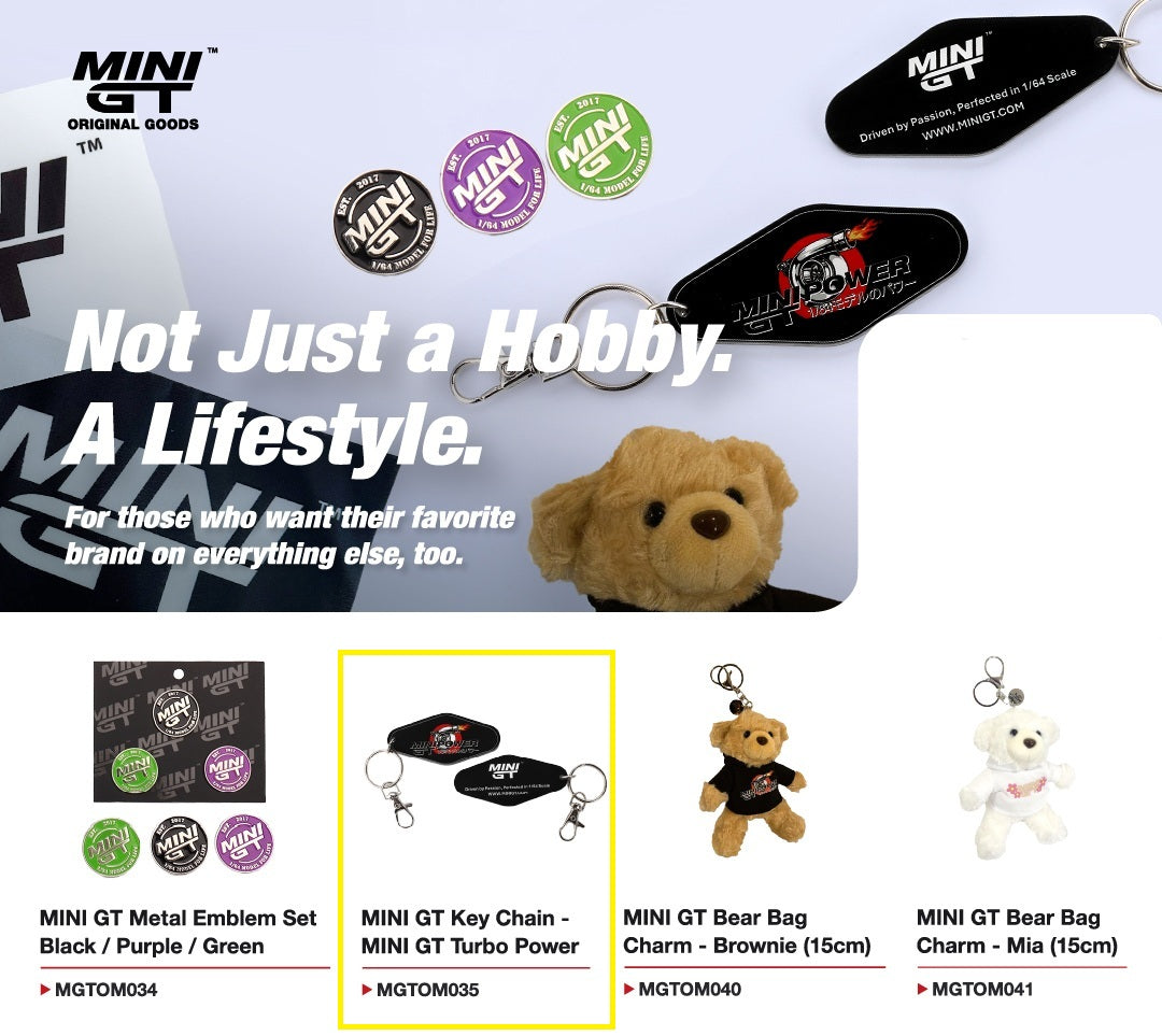 [ Back-order ] TSM MINI-GT MGTOM035 Turbo Power Keychain