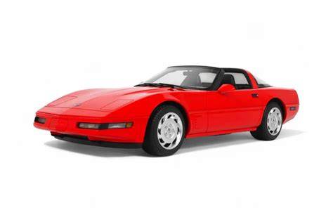 [ Back-order ] GT SPIRIT GTS537 1:18 Chevrolet Corvette C4 1995 Red model car