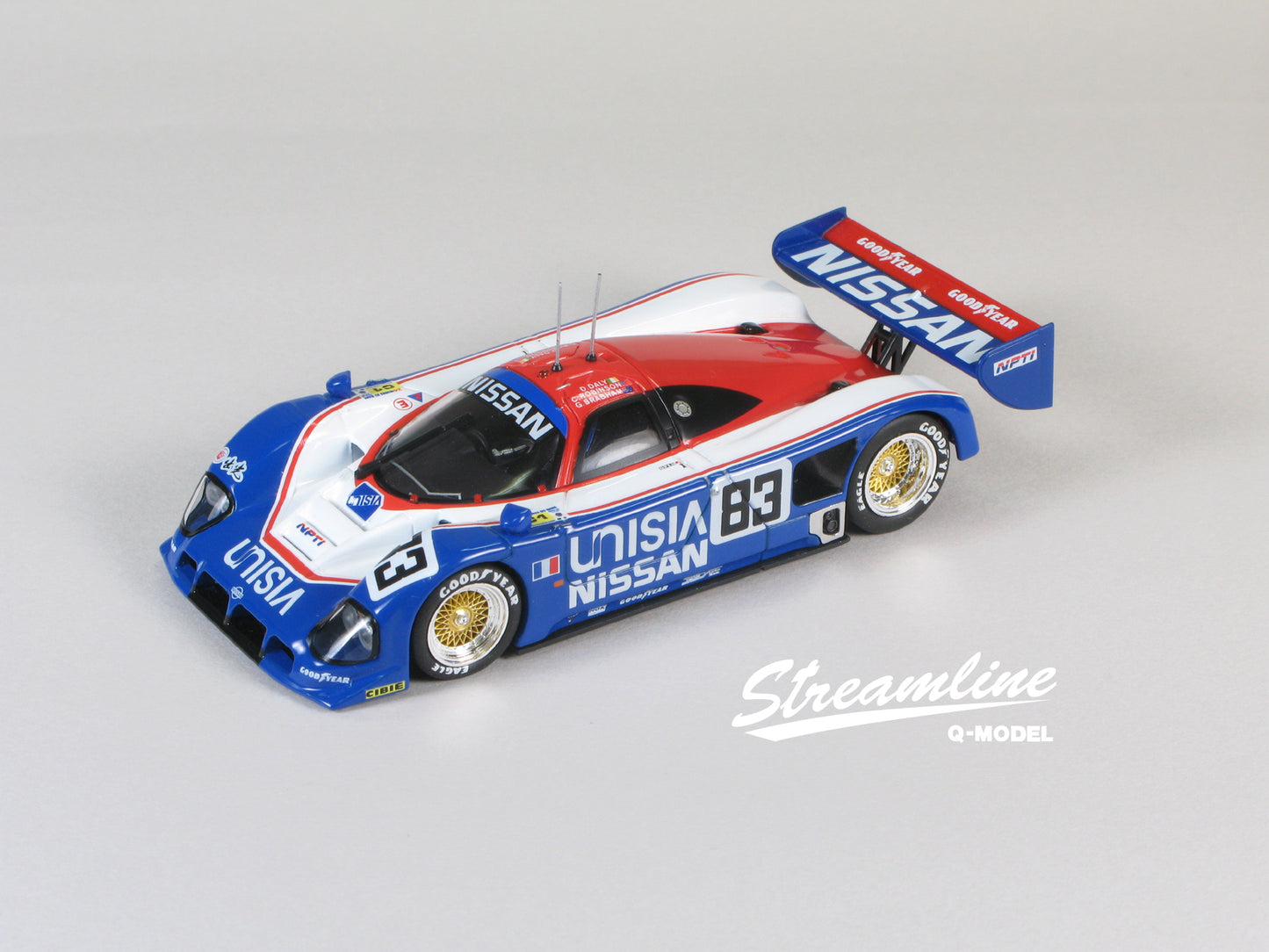 [Back-order] Q-MODEL QMC023 1:43 NISSAN R90CK #83 1990LM Diecast